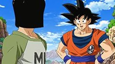Goku e Nº17 se encontram pela primeira vez